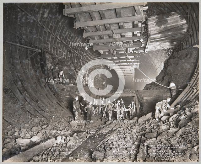 Queensway Tunnel, Liverpool, 1929-1930. Creator: Stewart Bale Limited.