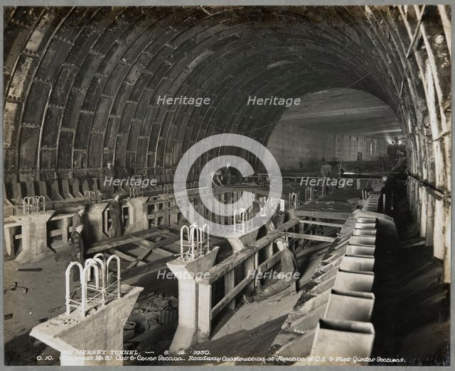 Queensway Tunnel, Liverpool, 1930 Creator: Stewart Bale Limited.