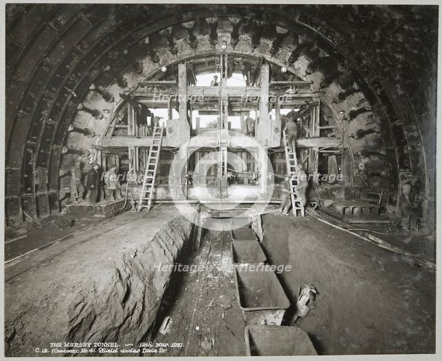 Queensway Tunnel, Liverpool, 1931. Creator: Stewart Bale Limited.
