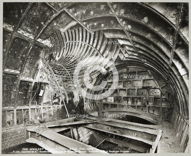 Queensway Tunnel, Liverpool, 1932. Creator: Stewart Bale Limited.