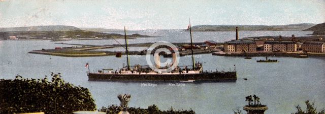 Queenstown Harbour, County Cork, Ireland, 20th century. Artist: Unknown