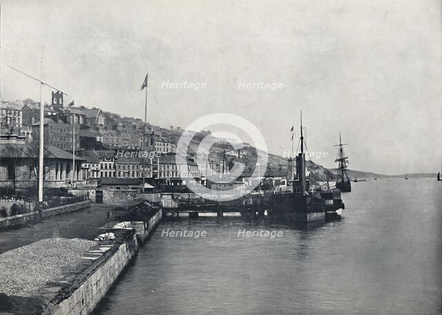 'Queenstown - Looking Along the Shore', 1895. Artist: Unknown.