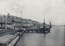 Queenstown - Looking Along the Shore 1895