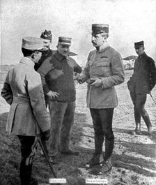 'Quelques "AS"; Lieutenant Daucourt et capitaine de Beauchamps 1916. Creator: Unknown