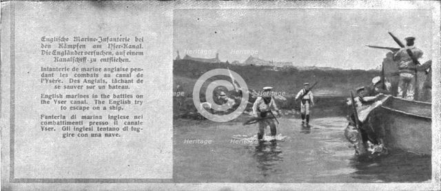 'Quelques Falsifications; La meme photographie reproduite par le Kriegs-Kurier..., 1914. Creator: Unknown.