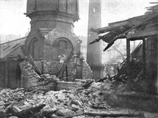 Quelques Points de Chute; Hopital Broca, rue Broca, no 111: torpille d'avion de..., 1918. Creator: Unknown