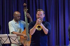 Quentin Collins and Larry Bartley, Watermill Jazz Club, Dorking, Surrey, 2015. Artist: Brian O'Connor