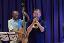 Quentin Collins and Larry Bartley, Watermill Jazz Club, Dorking, Surrey, 2015. Artist: Brian O'Connor
