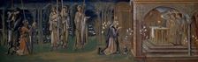 Quest for the Holy Grail - study for The Attainment, 1894. Creator: Sir Edward Coley Burne-Jones