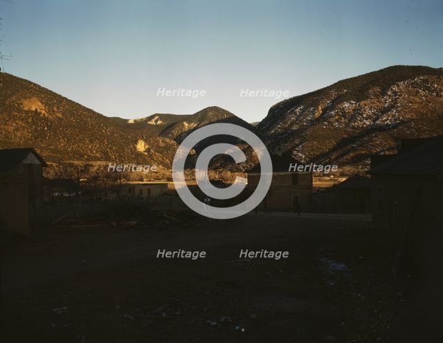 Questa, Taos Co., New Mexico, 1943. Creator: John Collier.