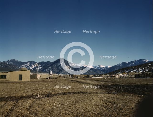 Questa vicinity, New Mexico, 1943. Creator: John Collier.