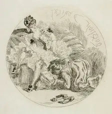 Question d'Orient, 1874. Creator: Félicien Rops