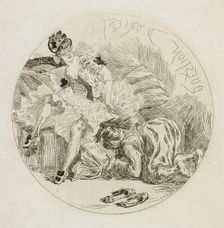Question d'Orient, 1874. Creator: Félicien Rops