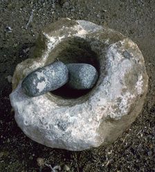 Quern for grinding corn, Neolithic