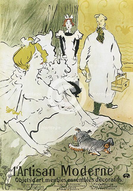 'Qui, L'Artisan Moderne', 1894.  Artist: Henri de Toulouse-Lautrec