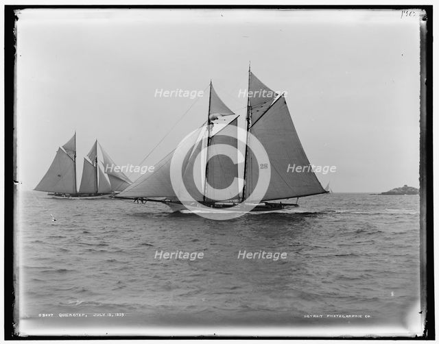 Quickstep, 1889 July 15. Creator: Unknown.