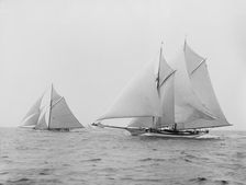 Quickstep and Gloriana, August 6, 1892, 1892 Aug 6. Creator: Unknown