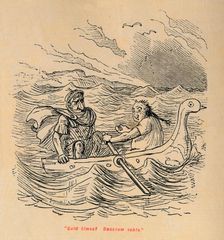 Quid times? Caesarem vehis 1852. Artist: John Leech