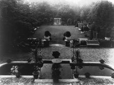 "Quiet Corner," John Wesley Baxter, Dublin and Hill Roads, Greenwich, Connecticut, 1920. Creator: Frances Benjamin Johnston