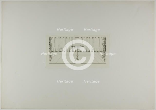 Quiet, plate eight from A Glove, 1881. Creator: Max Klinger.