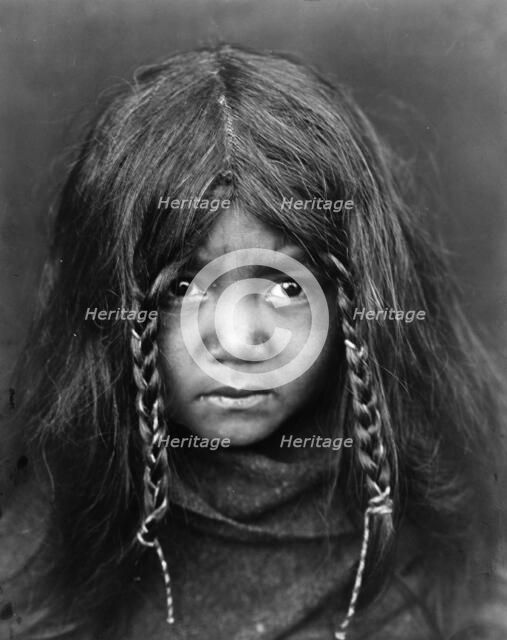 Quilcene boy, 1912, c1913. Creator: Edward Sheriff Curtis.