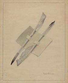Quill Pens, c. 1936. Creator: Erwin Schwabe
