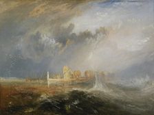 Quillebeuf-sur-Seine, 1833. Creator: Turner, Joseph Mallord William (1775-1851)