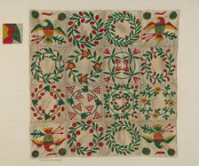 Quilt, 1935/1942. Creator: Charlotte Angus