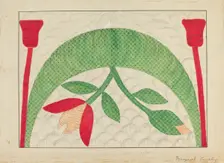 Quilt, 1935/1942. Creator: Margaret Linsley