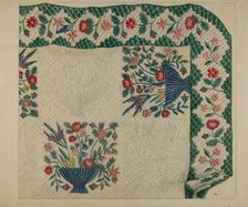 Quilt, 1935/1942. Creator: Ralph Atkinson