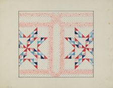 Quilt, 1935/1942. Creator: Unknown