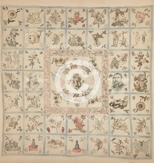 Quilt, 1935/1942. Creator: Unknown.