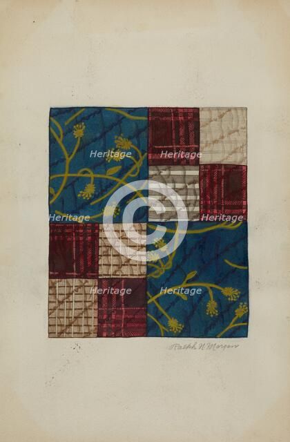 Quilt, 1935/1942. Creator: Ralph N. Morgan.