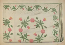 Quilt, 1937. Creator: Charles Moss