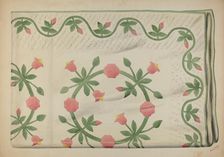 Quilt, 1937. Creator: Charles Moss