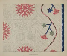 Quilt, 1937. Creator: Jacob Gielens