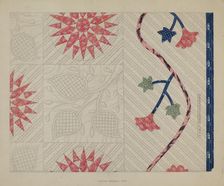 Quilt, 1937. Creator: Jacob Gielens