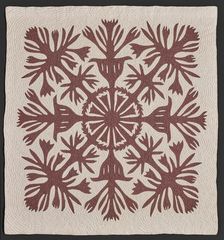Quilt, about 1900. Creator: Unknown