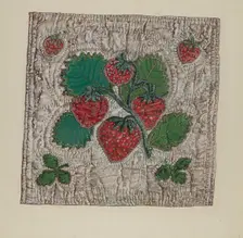 Quilt Block, 1935/1942. Creator: Florence Truelson