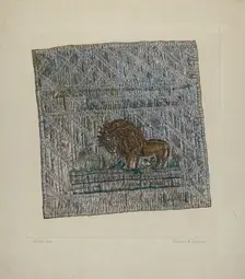 Quilt Block: "Audax et Fides", 1935/1942. Creator: Florence Truelson