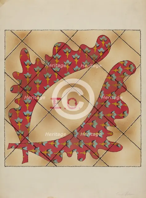 Quilt, c. 1936. Creator: Frank Nelson.