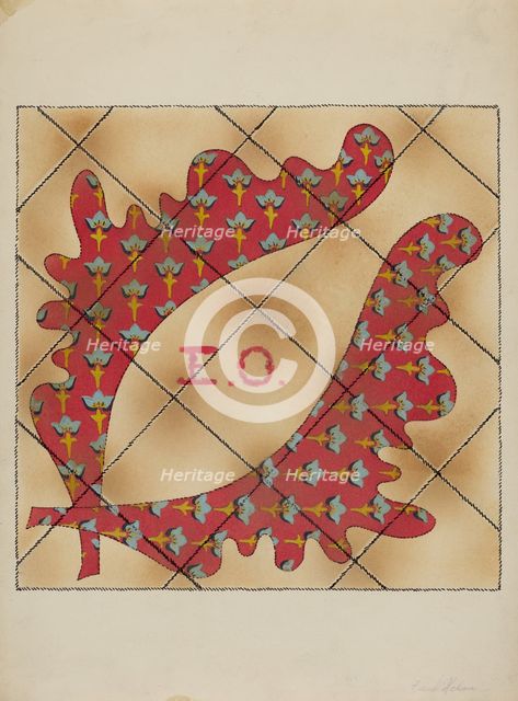 Quilt, c. 1936. Creator: Frank Nelson.