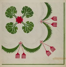Quilt, c. 1936. Creator: Katherine Hastings