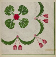 Quilt, c. 1936. Creator: Katherine Hastings