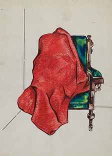 Quilt, c. 1936. Creator: Sebastian Simonet