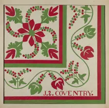Quilt, c. 1936. Creator: Ralph Atkinson