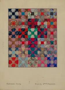 Quilt, c. 1936. Creator: William P. Shearwood