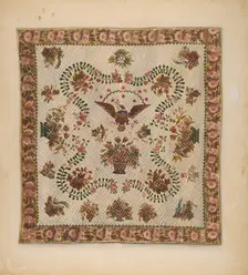 Quilt, c. 1937. Creator: Charles Bowman