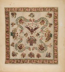 Quilt, c. 1937. Creator: Charles Bowman