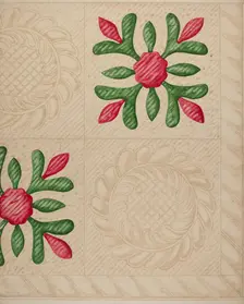 Quilt, c. 1937. Creator: Katherine Hastings
